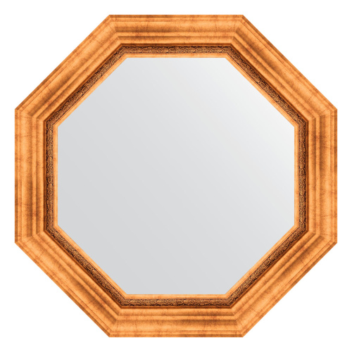 картинка Зеркало Evoform Octagon BY 3785 67x67 римское золото от магазина Сантехстрой