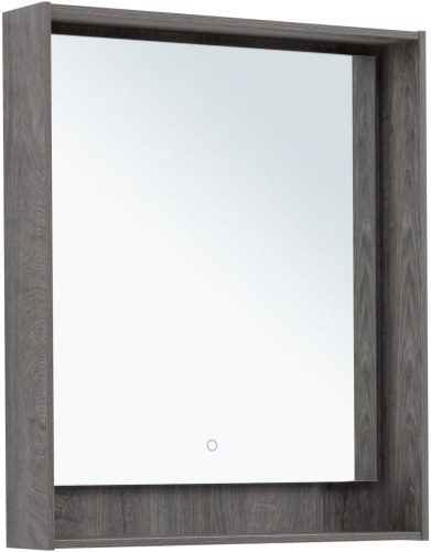 картинка Зеркало Милан 70 LED цв. дуб рошелье (336394) от магазина Сантехстрой