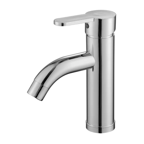 фотография onelife p99-020cr полимерный смеситель для раковины, хром
