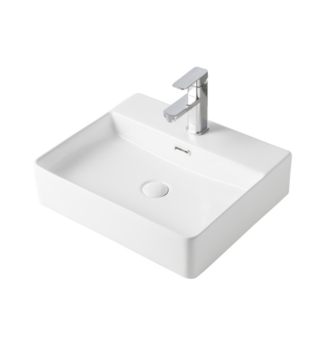 картинка Раковина Orange B04-500w накладная, белый от магазина Сантехстрой