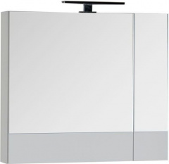 картинка Зеркальный шкаф Aquanet 00175381 Белый от магазина Сантехстрой