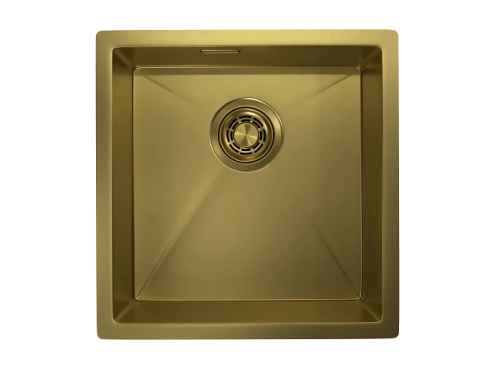 картинка Кухонная мойка GRANULA (4445U, ЗОЛОТО САТИН) от магазина Сантехстрой