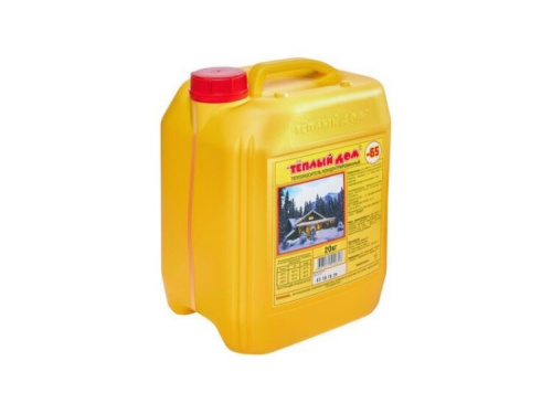 картинка Незамерзающий теплоноситель "Теплый дом -65 C"  канистра 20 кг, на основе этиленгликоля от магазина Сантехстрой