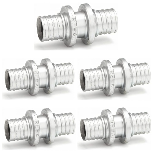 картинка Муфта Rehau 20-20 оцинкованная латунь, равнопроходная (5 шт.) от магазина Сантехстрой