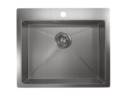 картинка Кухонная мойка GRANULA (5951, СТАЛЬ САТИН) от магазина Сантехстрой