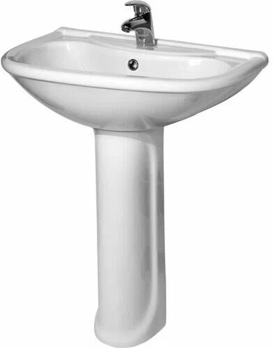 картинка 45101100302 Умывальник с пьедестлом "Престиж-55" от магазина Сантехстрой