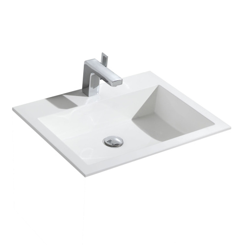 картинка Раковина VCB-13600W из искусственного камня, цвет белый от магазина Сантехстрой