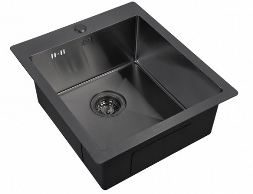 картинка Мойка для кухни ZorG PVD-4551 GRAFIT от магазина Сантехстрой