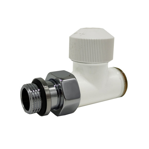 картинка Прямой клапан SR Rubinetterie Tondera термостатический 1/2"х3/4" Е, цвет белый от магазина Сантехстрой