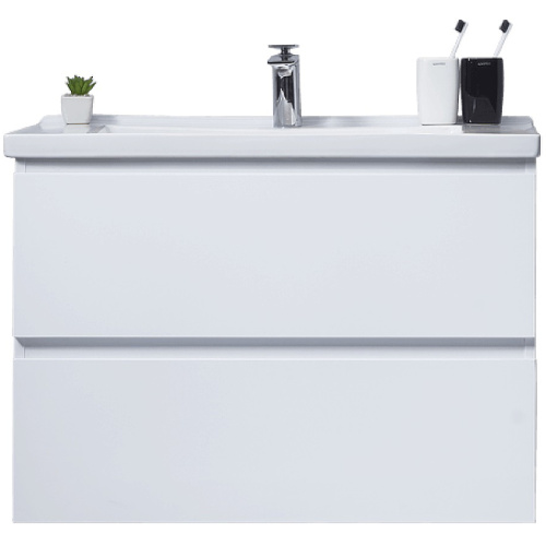 картинка Тумба с раковиной Orans BC-4023W 80 4023800wuv005 Белый глянец от магазина Сантехстрой