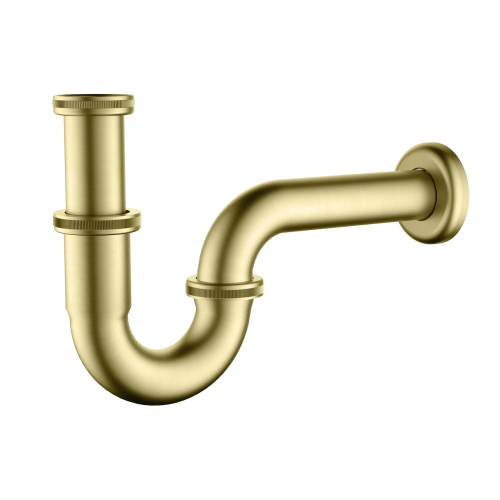 картинка Сифон для раковины Timo золото матовое (961/17L) от магазина Сантехстрой