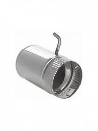 картинка Шибер нерж. (1мм) поворотный D=200 от магазина Сантехстрой