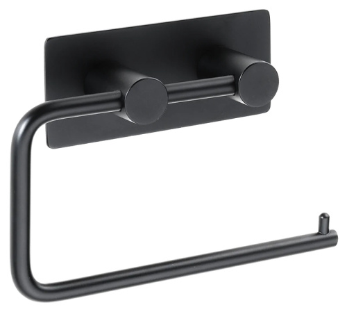 картинка Держатель для туалетной бумаги без крышки Bemeta Easy 163112220 черный матовый от магазина Сантехстрой