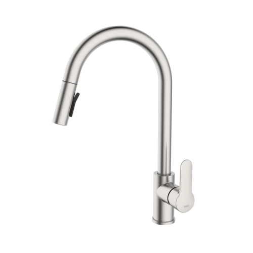 картинка Смеситель IDDIS для кухни с выдвижным изливом сталь Cuba (CUBSTP0i05) от магазина Сантехстрой