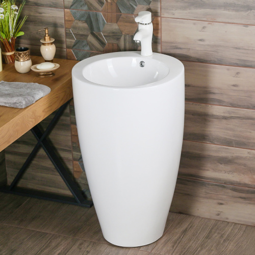 картинка Раковина напольная MELANA MLN-B133 от магазина Сантехстрой