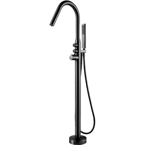 изображение смеситель для ванны black&white universe u7752gm 7752gm gun metal