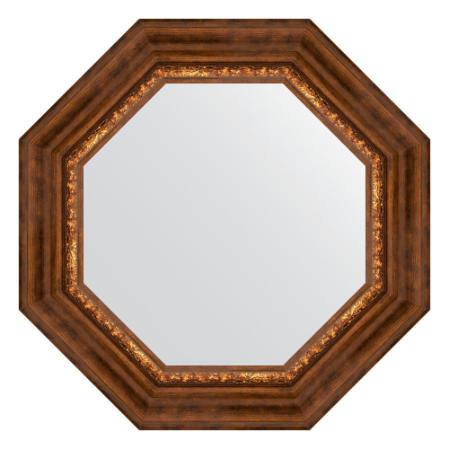 картинка Зеркало Evoform Octagon BY 3790 57x57 римская бронза от магазина Сантехстрой