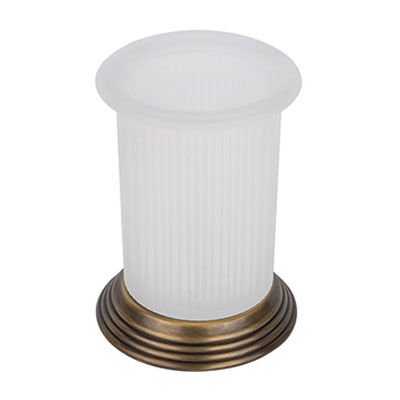 картинка Colombo Hermitag  Стакан настольный, цвет: античная бронза/матовое стекло от магазина Сантехстрой