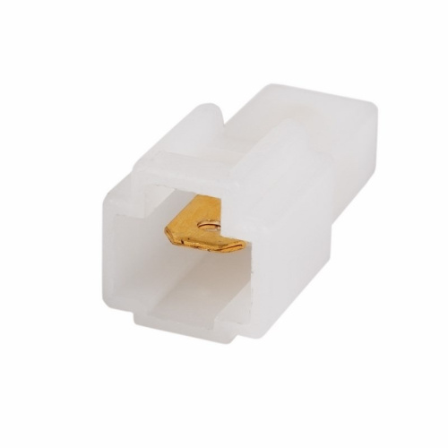 картинка Клемма плоская штекер 6.3 мм 1-1.5 мм² (РП-п 1.5-(6.3)) + колодка REXANT от магазина Сантехстрой