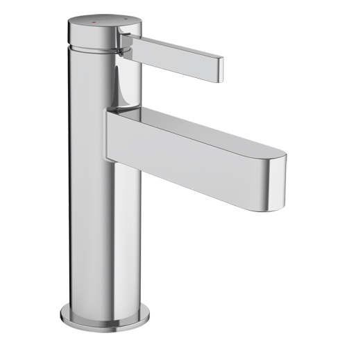 картинка HANSGROHE FINORIS Смеситель для раковины на 1 отверстие, однорычажный, с донным клапаном, цвет хром от магазина Сантехстрой