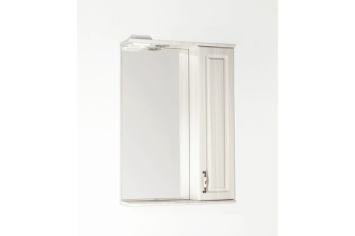 картинка Зеркальный шкаф Style Line "Олеандр-2 550/С", рельеф пастель ЛС-00000201 от магазина Сантехстрой