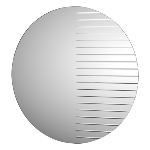 картинка Зеркало с гравировкой (Ø80 cm) (EVOFORM) от магазина Сантехстрой