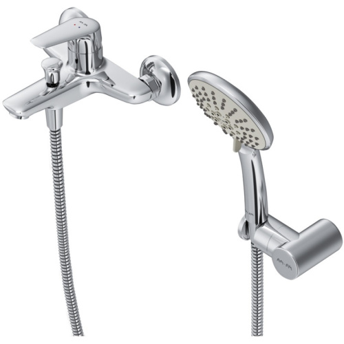 изображение f85e15000 joy, смеситель для ванны/душа, душевой набор, хром, шт.