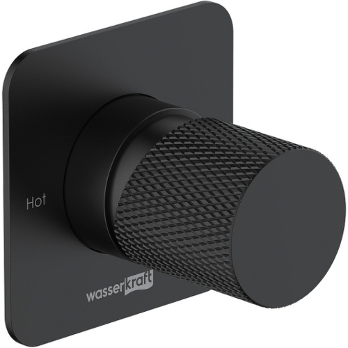 фотография смеситель для душа wasserkraft fulda 5251 черный матовый