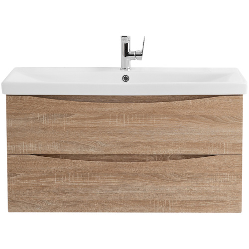 картинка Тумба под раковину BelBagno Marino-Cer 80 MARINO-CER-800-2C-SO-WO-P подвесная Rovere Bianco от магазина Сантехстрой
