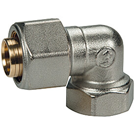 картинка Угольник, 90°, В, 3/4", 20 x 2, латунь, хромированный от магазина Сантехстрой