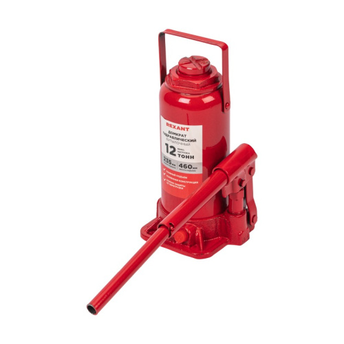 картинка Домкрат гидравлический бутылочный 12т REXANT от магазина Сантехстрой