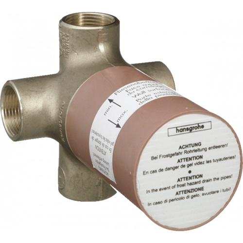 картинка HG Trio/Quattro S Скрытая часть запорно/переключающего вентиля, на 3 источника, 3/4 от магазина Сантехстрой