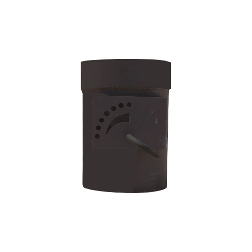 картинка Патрубок дымохода (Шибер) D=120, L=168 Zota от магазина Сантехстрой