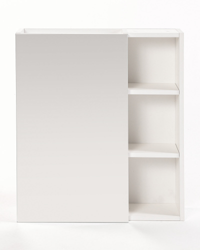 картинка Orange Sistema ST-60ZSW Шкаф зеркальный универсальный, белый от магазина Сантехстрой