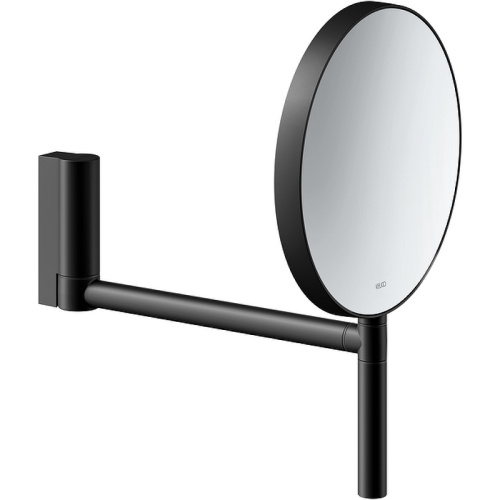 картинка Косметическое зеркало Keuco Plan 17649370002 Черное матовое от магазина Сантехстрой