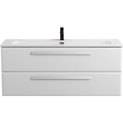 картинка Тумба под раковину Cezares Eco-Cer-N 120 ECO-CER-N-1200-2C-SO-BO подвесная Bianco Opaco без ручек от магазина Сантехстрой