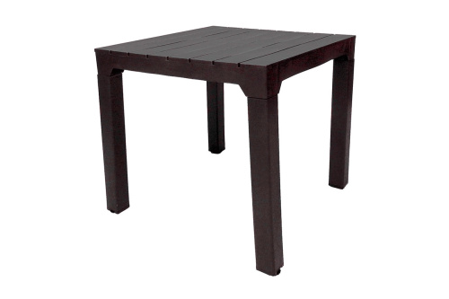 картинка B:Rattan Boston b:rattan, Стол Quatro 780*780, венге от магазина Сантехстрой