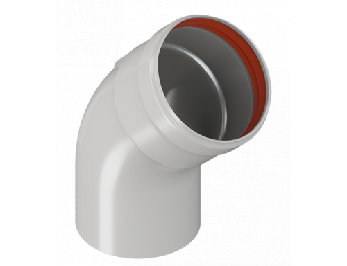 картинка Колено Royal Thermo диам. 80 MF 45гр от магазина Сантехстрой