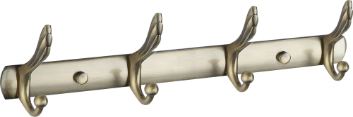 картинка Планка с крючками  Savol 4 крючка (S-00114C) от магазина Сантехстрой