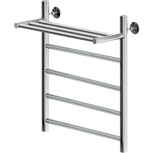 картинка Водяной полотенцесушитель Aquanet Mauro 60x50 282320 с полкой Хром от магазина Сантехстрой
