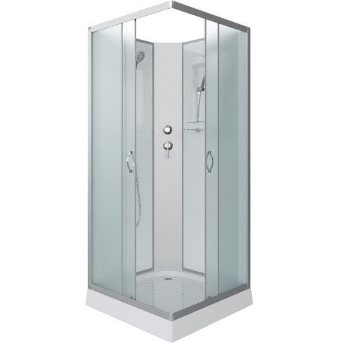 картинка Душевая кабина Niagara Classic 90х90 NG-1101-14BK без гидромассажа от магазина Сантехстрой