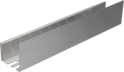 картинка Полка Магнум 600х120х100 цв. сталь браш (334111) от магазина Сантехстрой