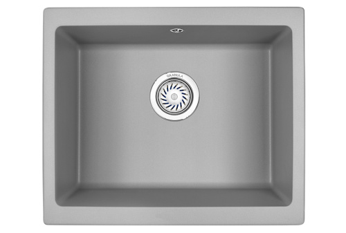 картинка Кухонная мойка GRANULA (5551, АЛЮМИНИУМ) от магазина Сантехстрой