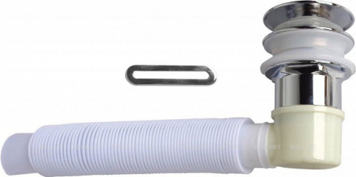 картинка Слив-перелив для ванны BelBagno BB39-OVF-CRM от магазина Сантехстрой