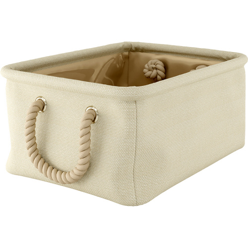 картинка Корзина для аксессуаров WasserKRAFT Weida WB-310-L Бежевая от магазина Сантехстрой