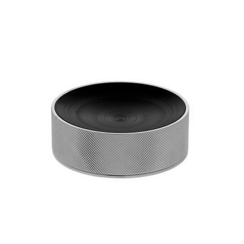 картинка OASIS DEFILE Мыльница настольная, рифленая, цвет хром от магазина Сантехстрой