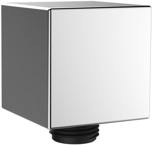 картинка AF000-10C Шланговое подсоединение, пластик, Square, хром (252254) от магазина Сантехстрой