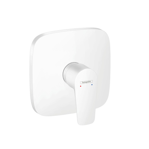 картинка HG Talis E Встраиваемый смеситель для душа (внешняя часть), цвет: белый матовый от магазина Сантехстрой