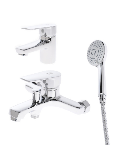 фото набор смесителей с душ.набором orange loop m26-311cr хром