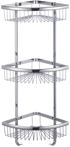 картинка Полка Savol решетка угловая тройная (S-005854-3) от магазина Сантехстрой